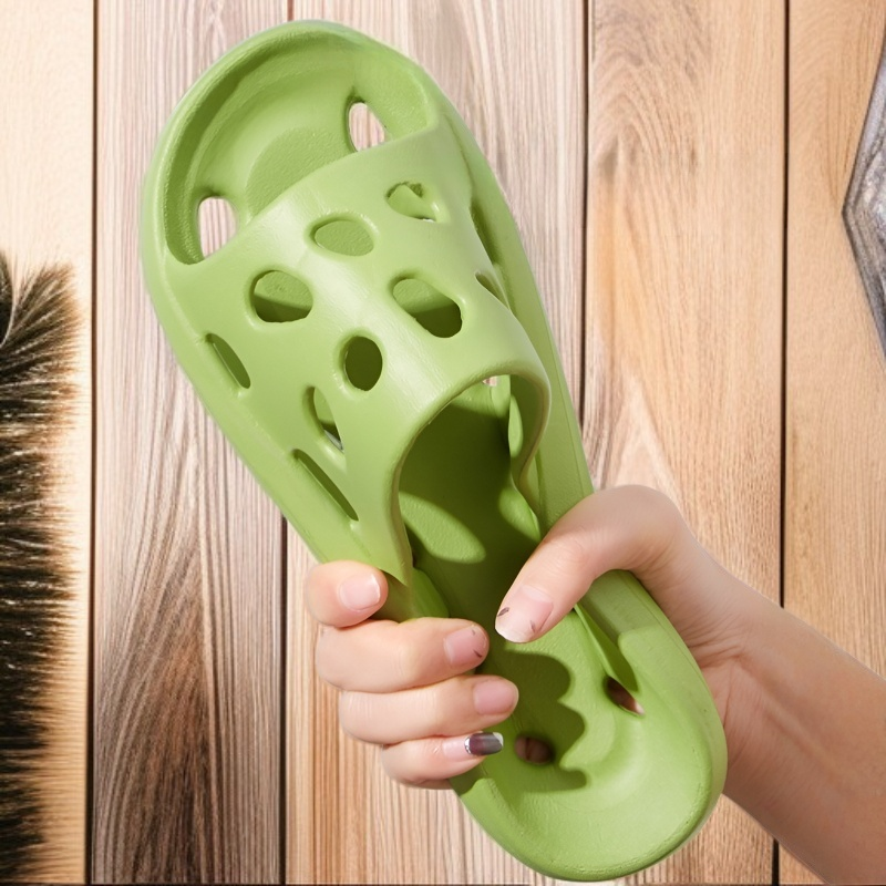 인기상품 새는 구멍 뚫린 신발 욕조 EVA 욕실 샌들