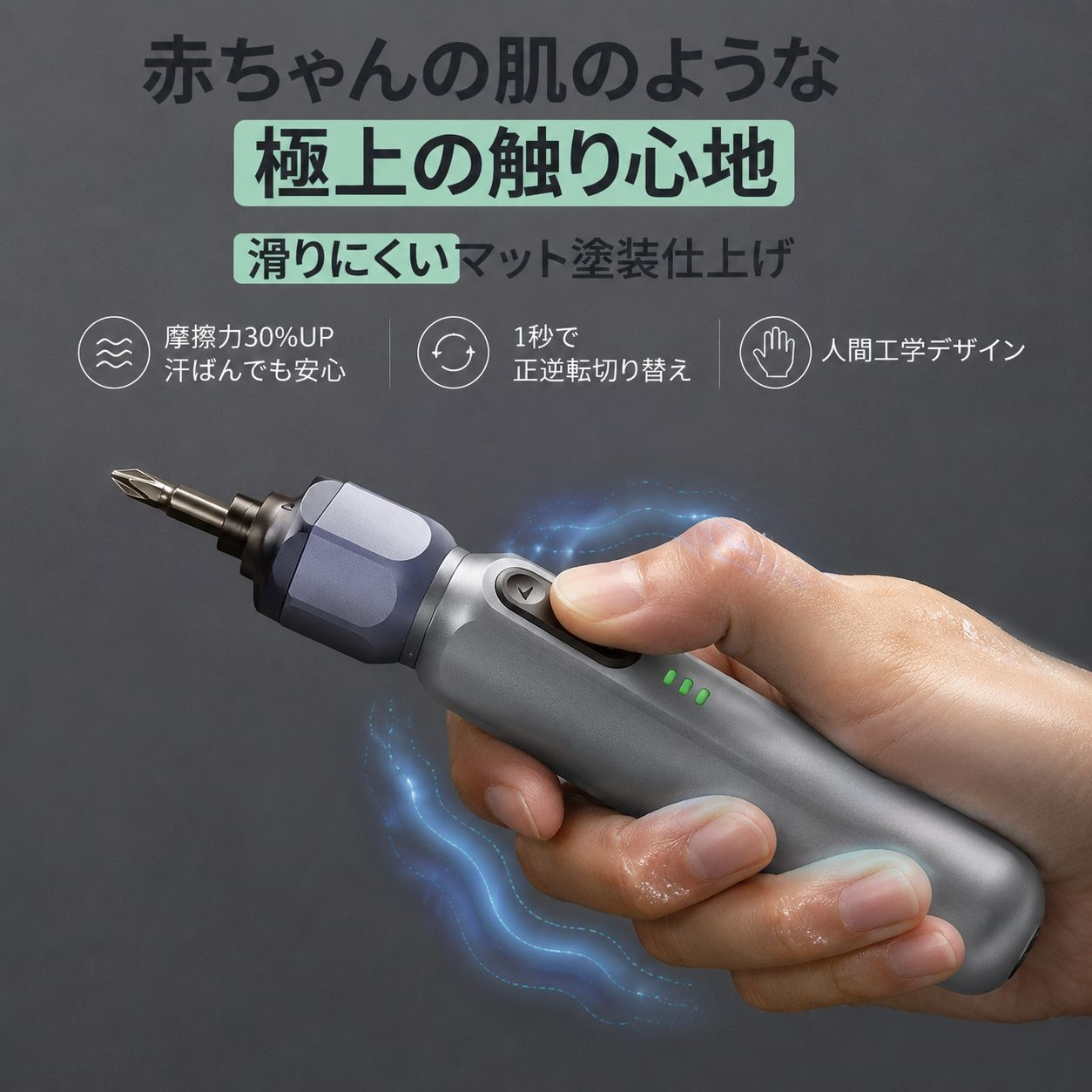 高精度家庭用電動ドライバー工具セット 充電式パワフル多機能