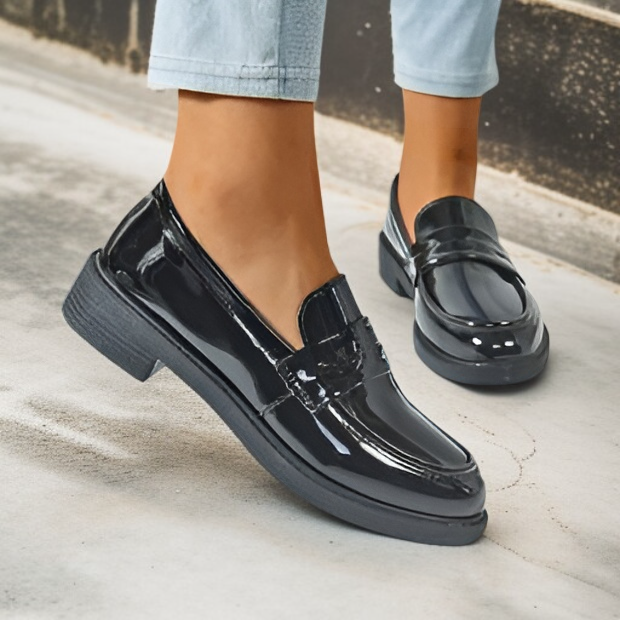 スリッポンメリージェーンローファー