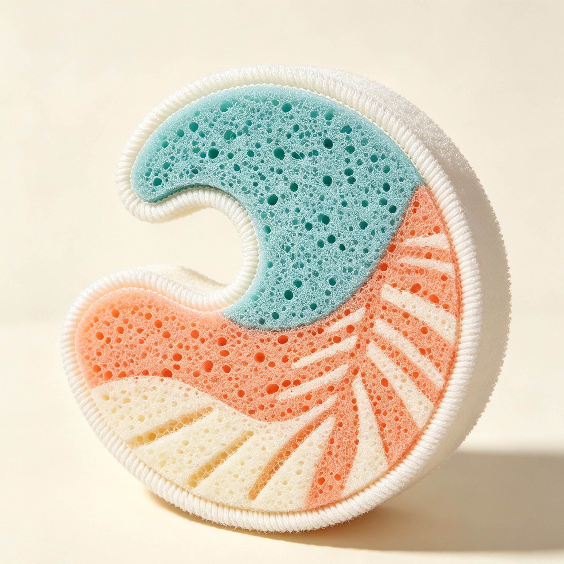 Wave Sponge Dishwashing Wipe