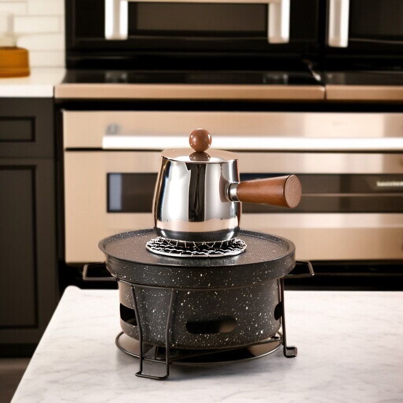 屋外暖炉、お茶作りグリル、バーベキューコンロセット、家族サイズの屋内暖房木炭コンロ、肉焼き木炭コンロ。