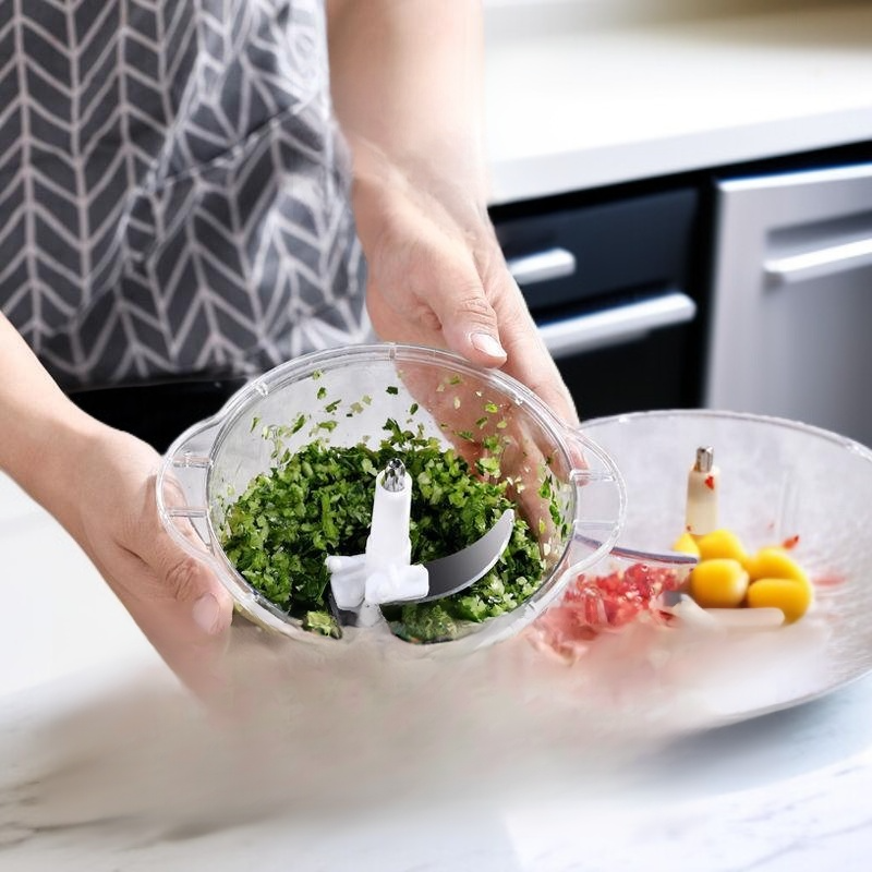 Handheld baby food processor/chopper