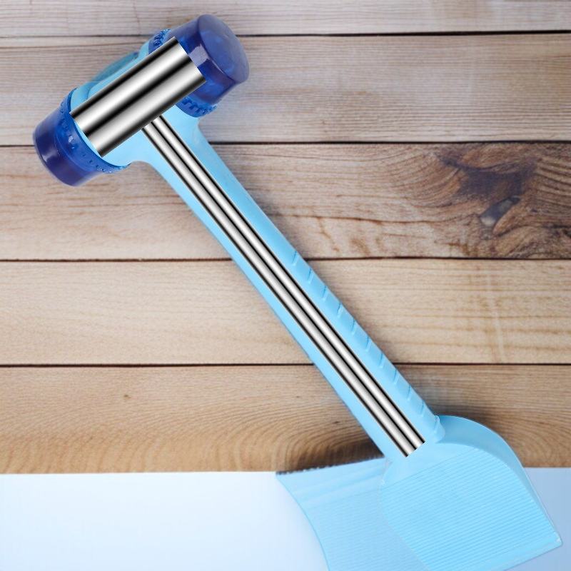 투인원 고무망치 문창 설치 겸용 가죽망치 타일 조립 전용공구망치