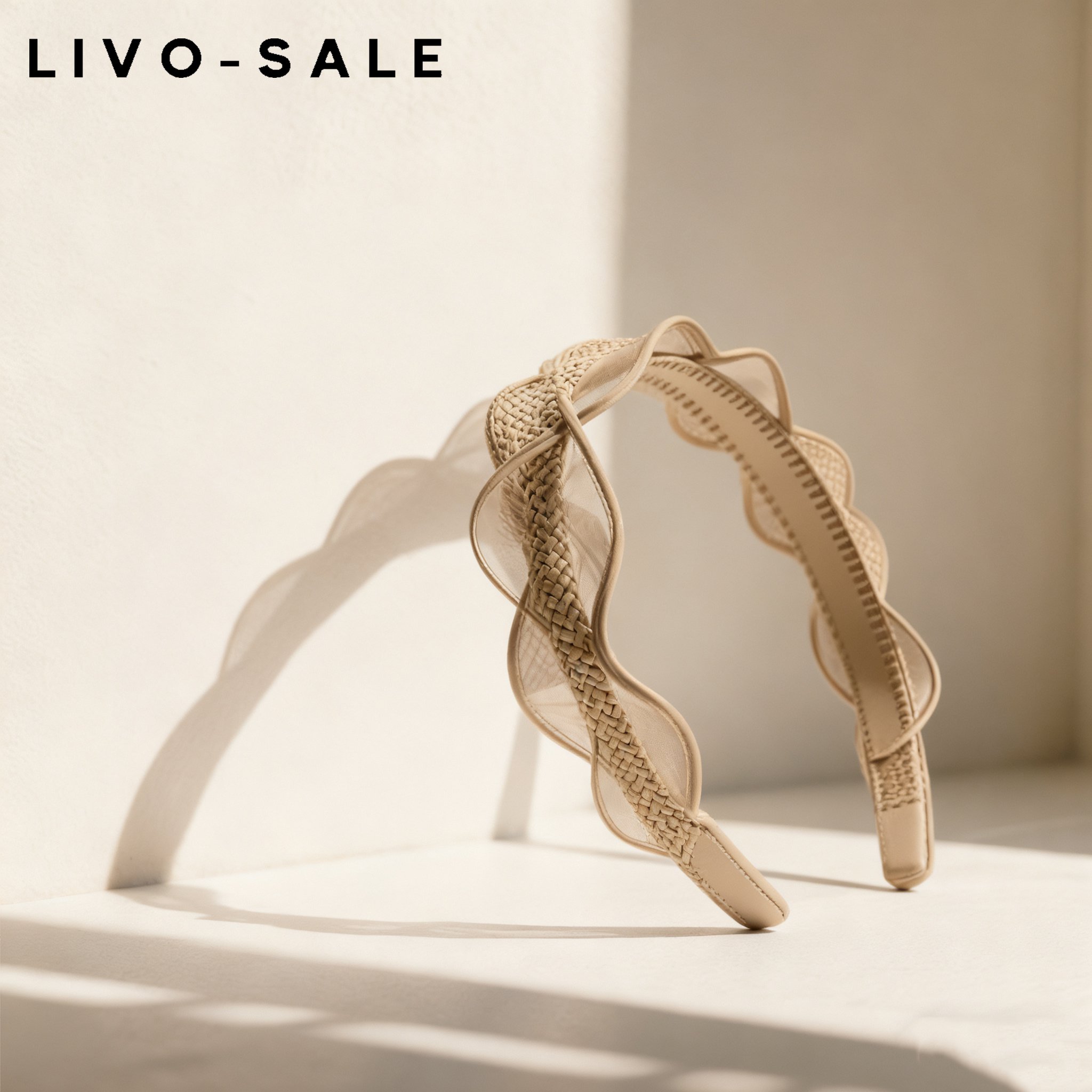 스타일리시한 헤어밴드 6개 세트 전체 이미지