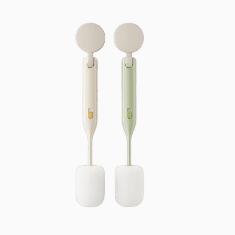 더블브러쉬 스펀지 텀블러 브러쉬 세트 전용 롱 손잡이 컵세척 브러쉬 사각 청소 브러쉬 젖병세척 전용공구