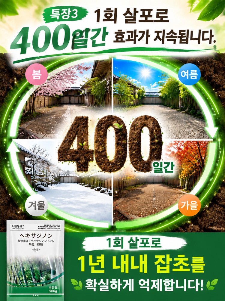 만 묘 황무지 쉽게 해결: 환진톤 원예 관리