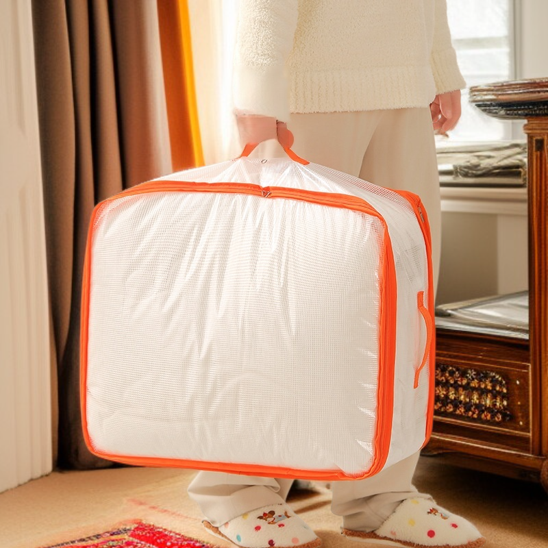 ถุงเก็บของใช้ในบ้านแบบโปร่งใส