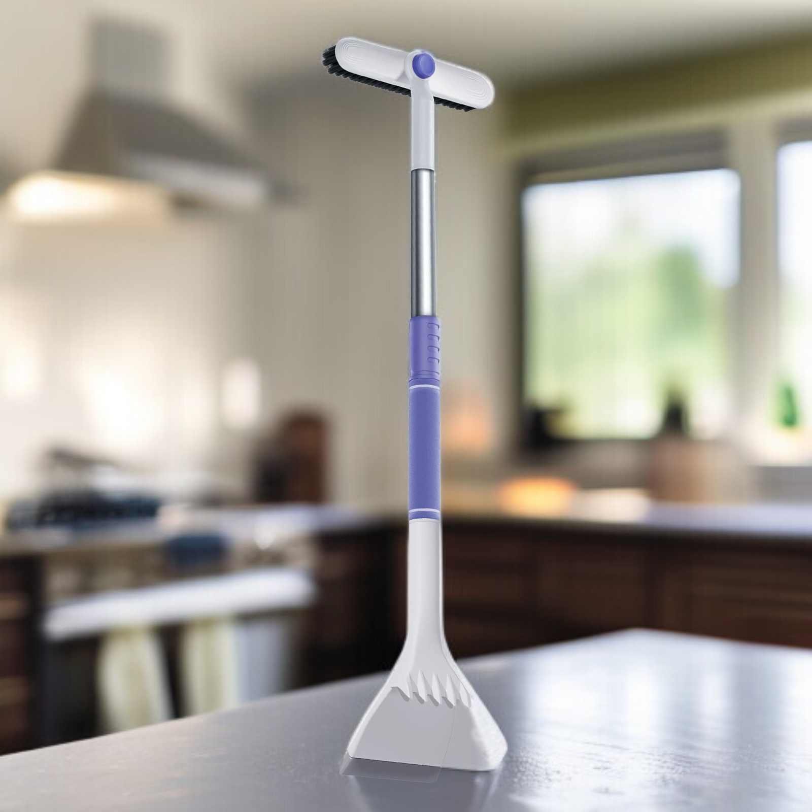 차량용 다기능 제설 삽 브러시