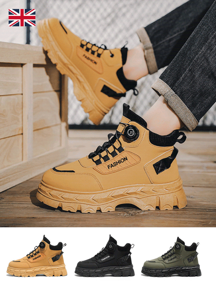 ¡Las botas Martin retro son lo más! 5 cm de tacón oculto