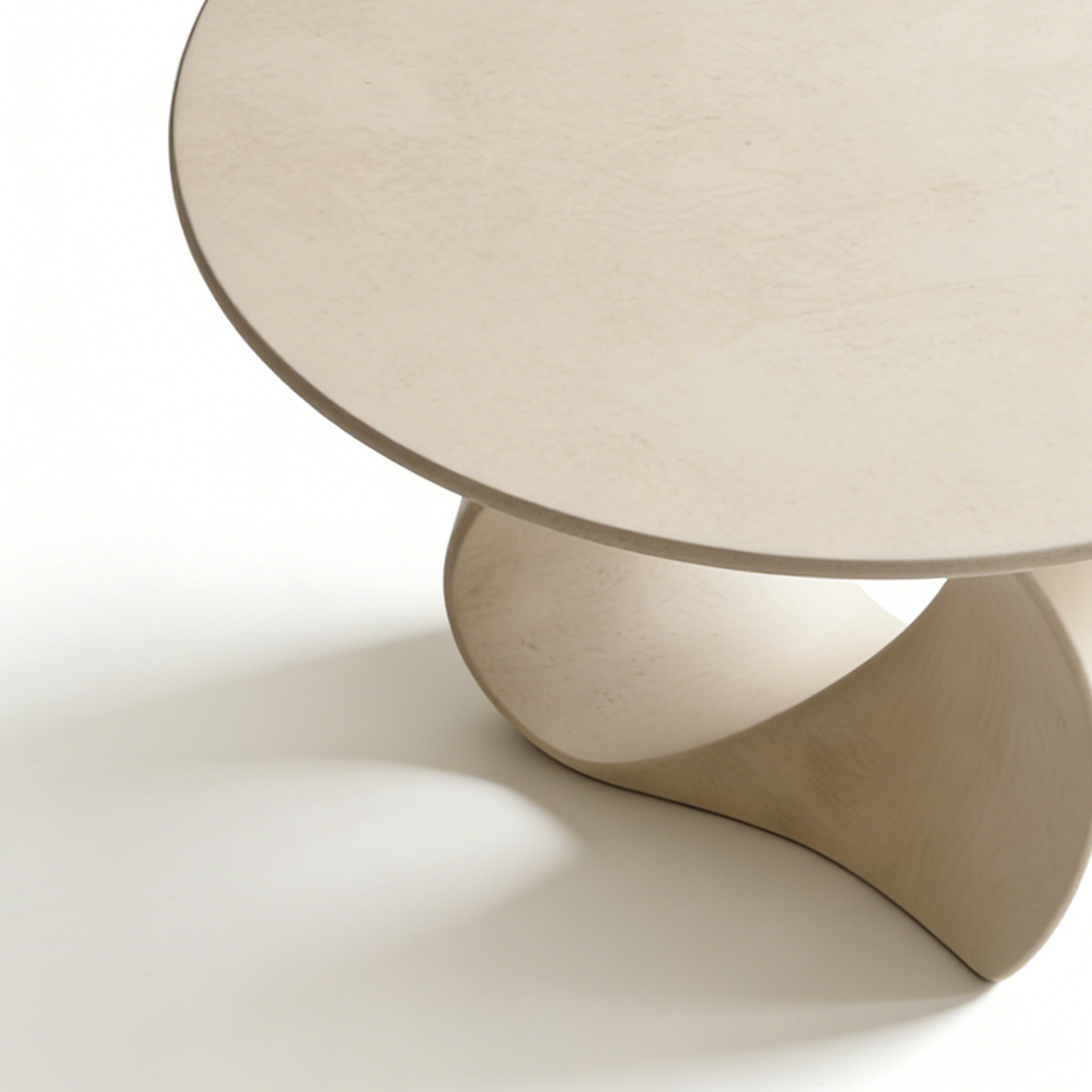 모던 원형 소파 테이블