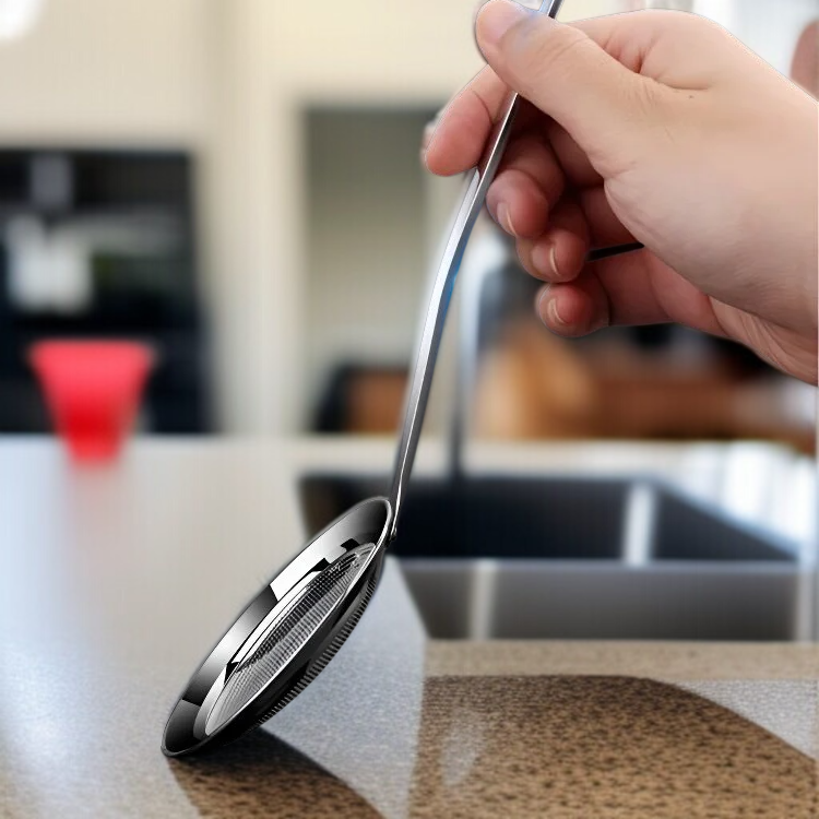 Stainless Steel Fat Skimmer Strainer Spoon