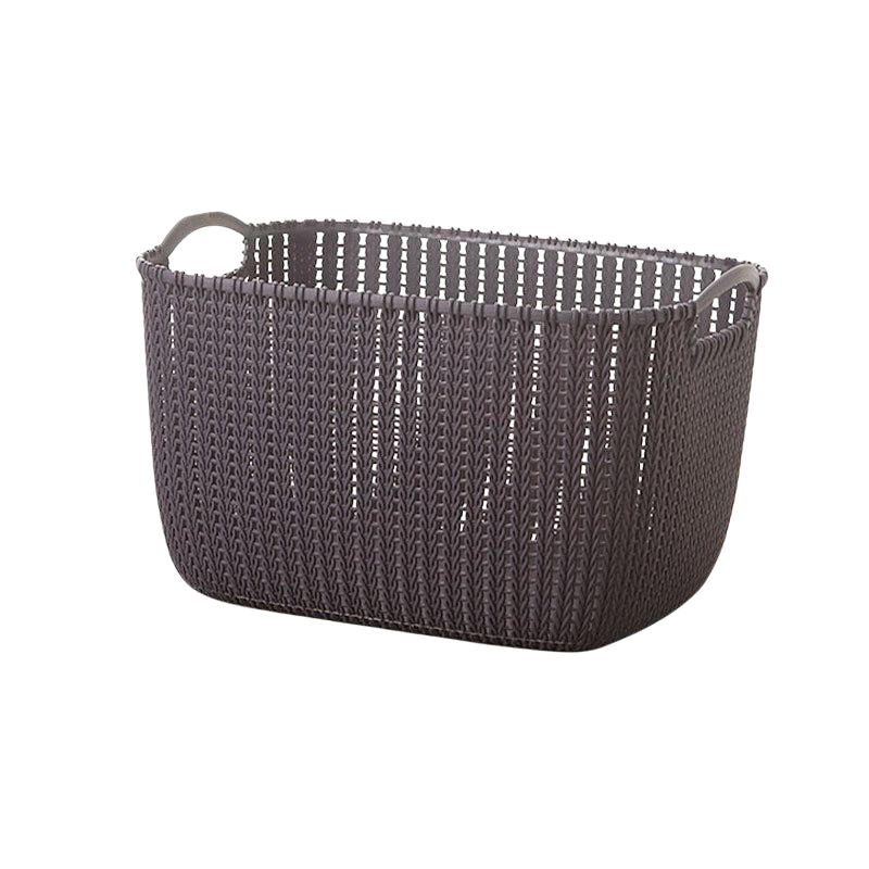 Plastic Dirty Laundry Basket, Clothes Storage Bucket, Bathroom Organizer Bin
