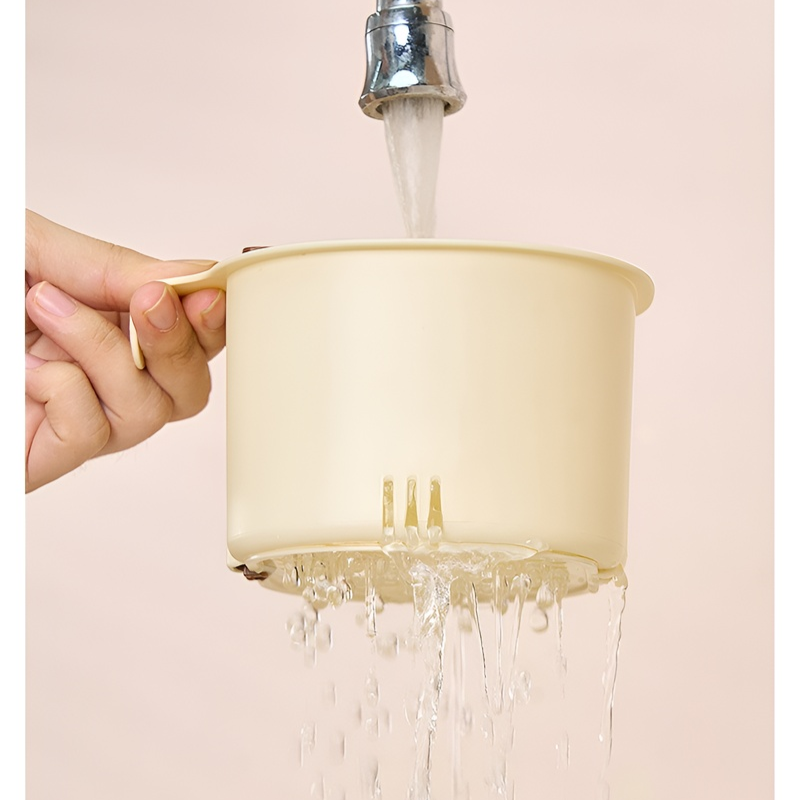 싱크대 걸이식 물빠짐 바구니 음식물 찌꺼기 분리 선반