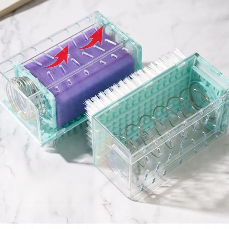 多機能泡石鹸ボックスブラシ