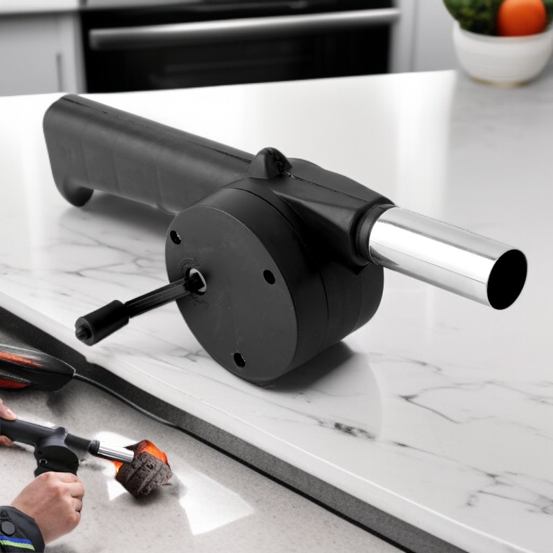 ピクニックバーベキュー手動送風器