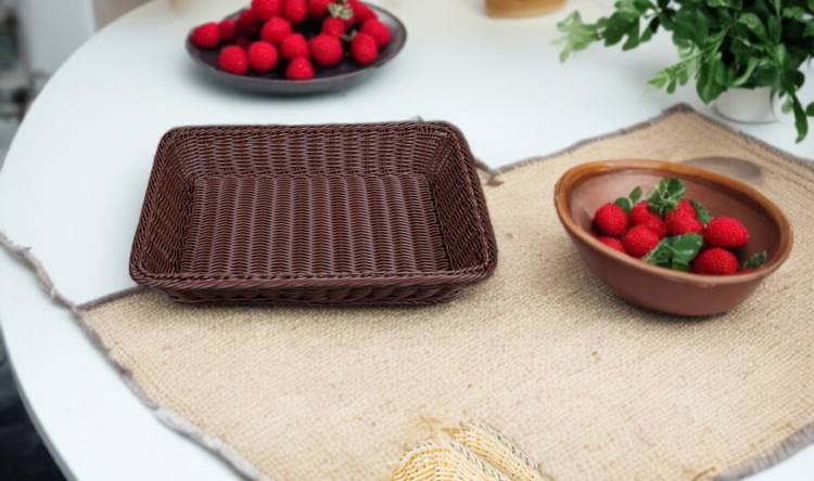 通気性抜群のキッチン収納かご