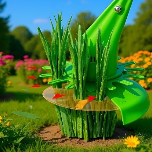 Aluminiumlegierung leistungsstarker Rasenmäher