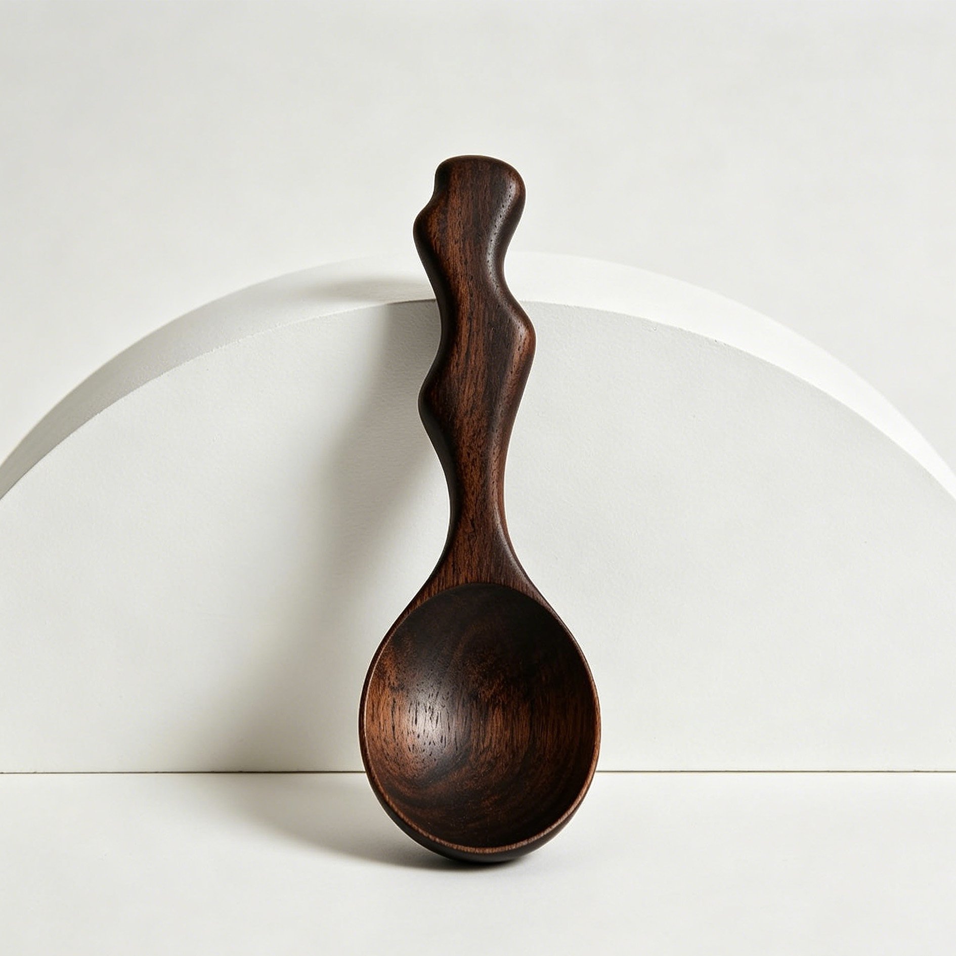 Ebony Wood Rice Spoon Set of 3