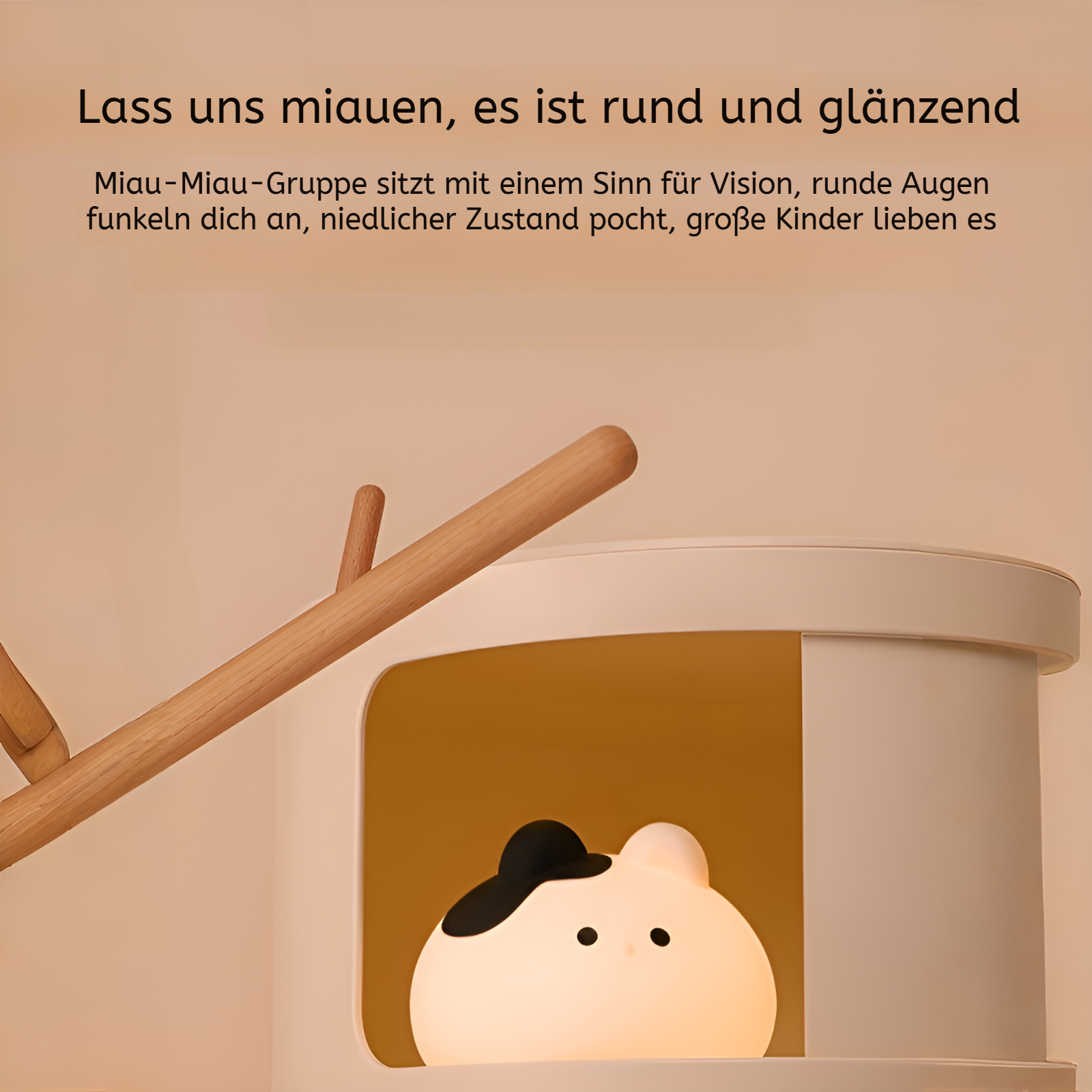 LED Nachtlicht mit Augenschutz Funktion