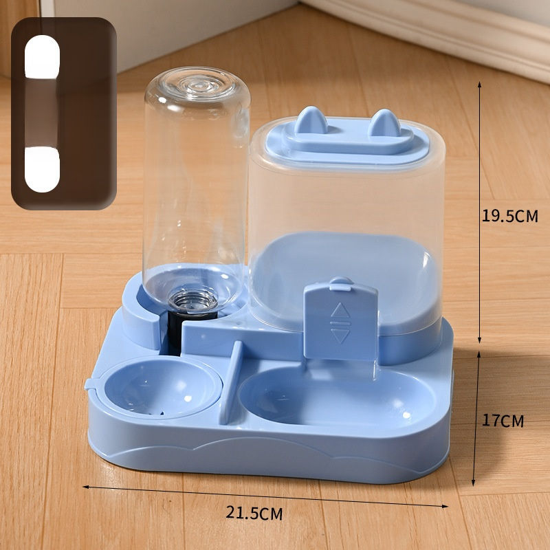 반려동물 급수기 고양이 사료 그릇 다기능 접이식 야외용