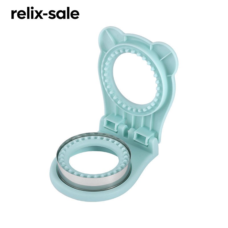 อุปกรณ์อบขนม: พิมพ์ตัดแซนวิชรูปวงกลม (ชุด 4 ชิ้น)