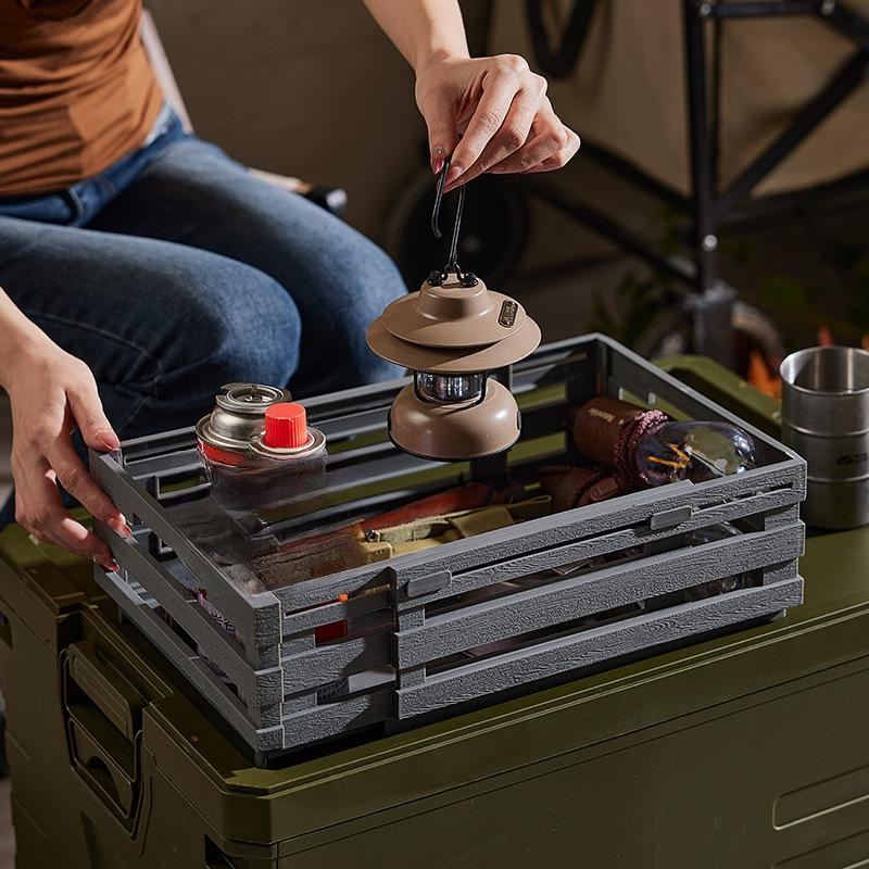 Kültéri multifunkciós teleszkópos tároló kosár