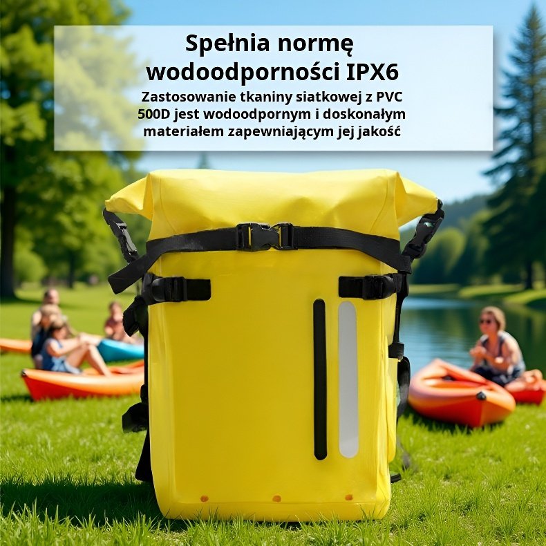  Torba wodoodporna na kemping i podróże, idealna do łowienia ryb