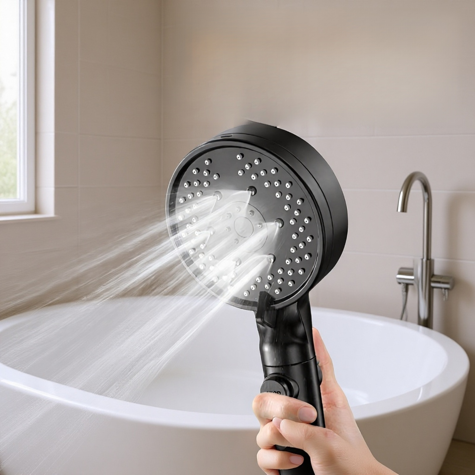 加圧シャワーヘッド