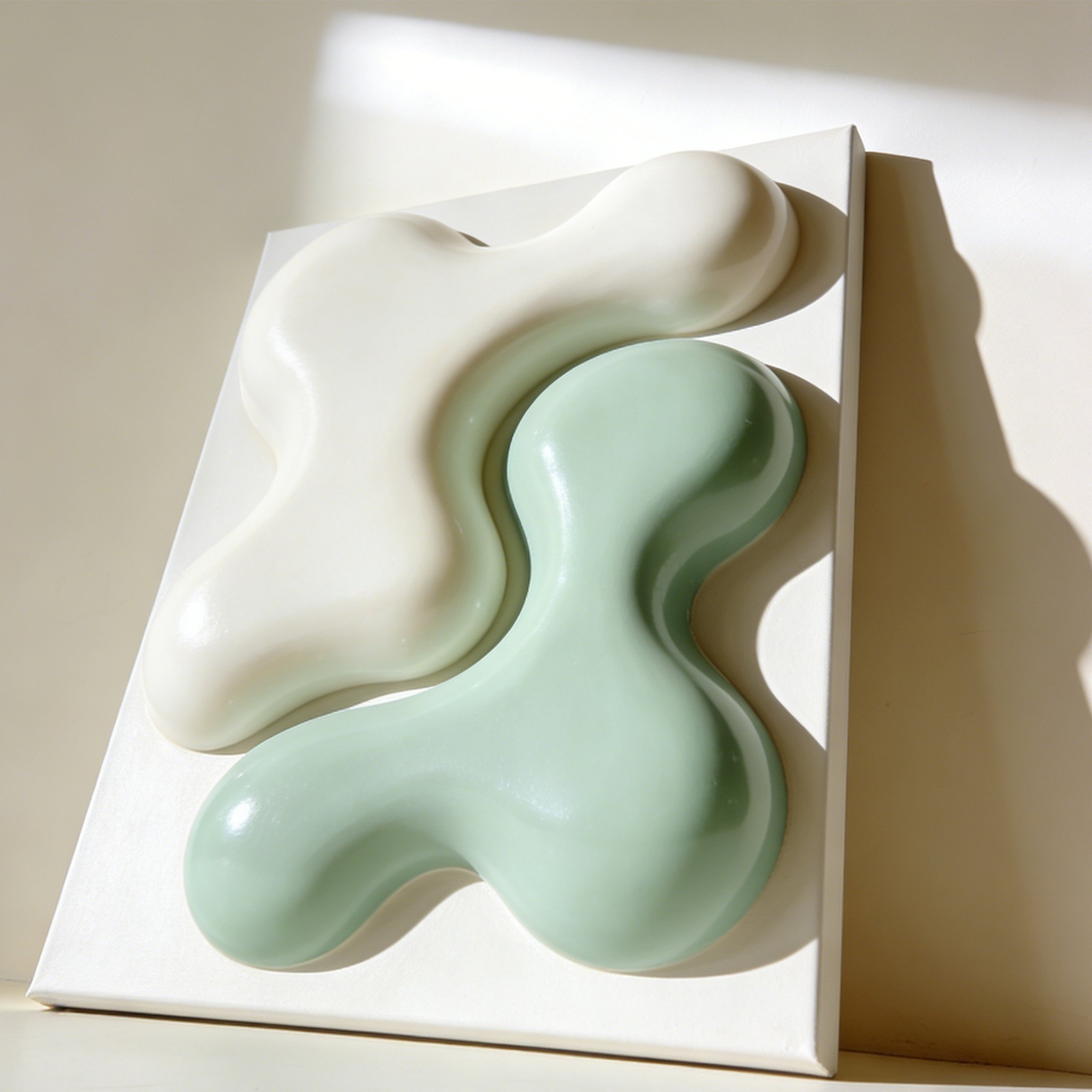 モダンシンプルリビングルームアート