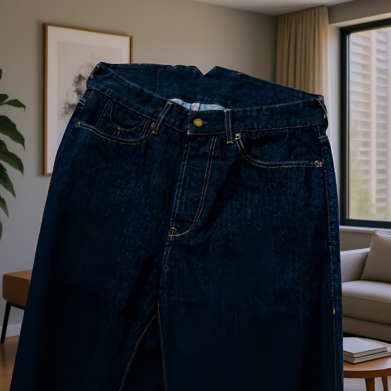 デニムオーバーオール