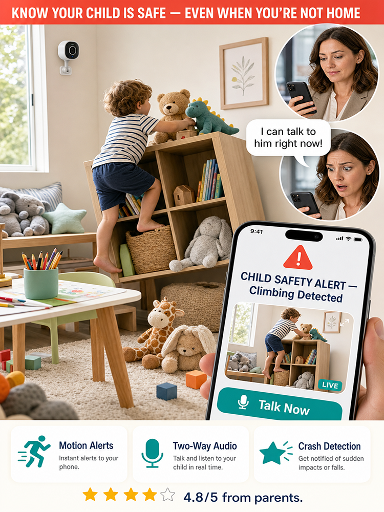 [Smart Intercom] Wireless infrared security camera
