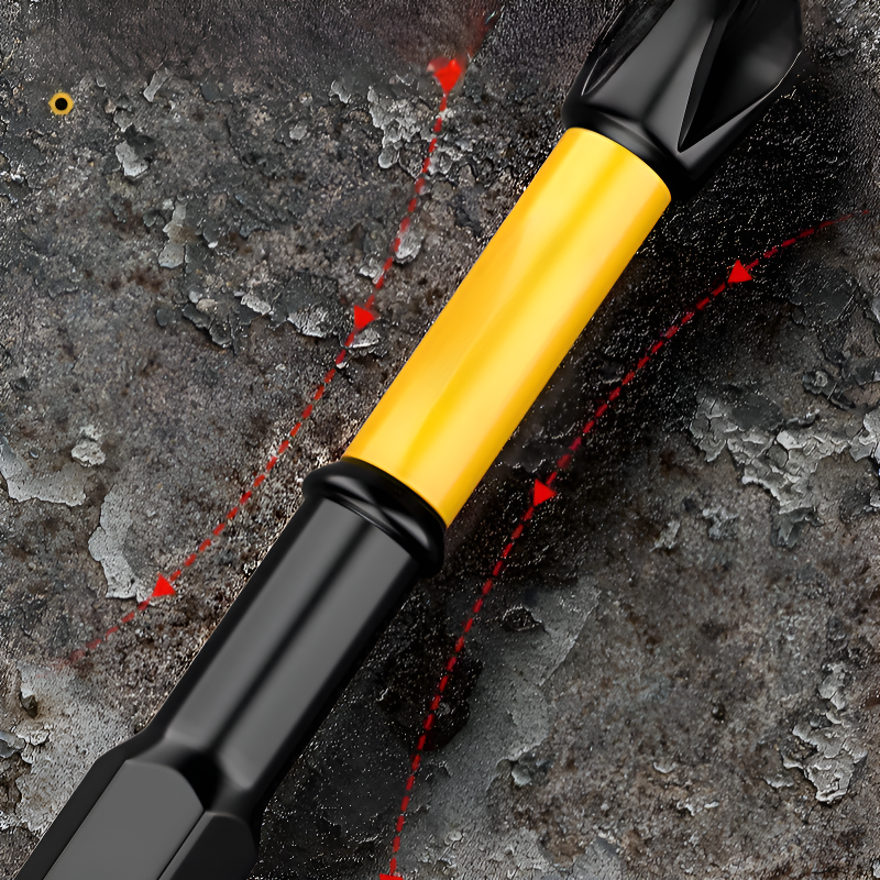 Sada vysoce tvrdých, protiskluzových bitů pro šroubovák Phillips a šestihran