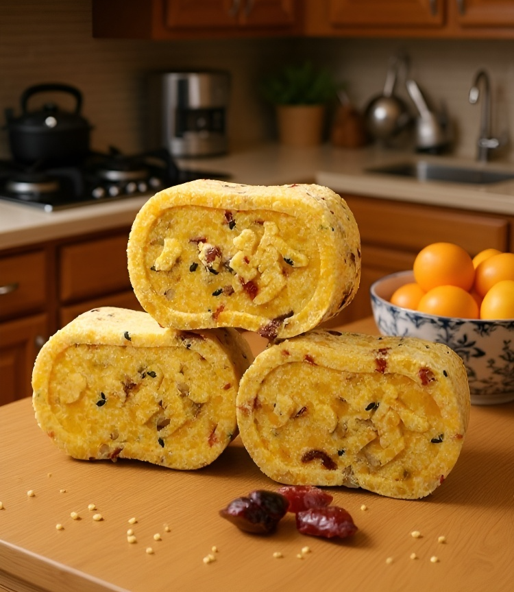 ヘルシーなヤムイモの切り口