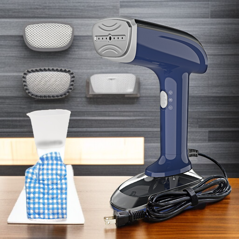 Compact steam iron ideal for travel and home