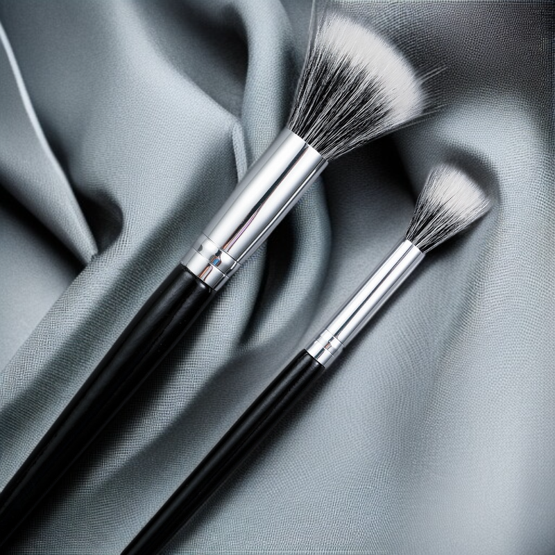 부드러운 모의 메이크업 브러시