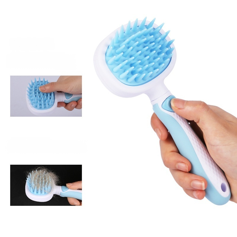 Peigne en silicone pour animaux