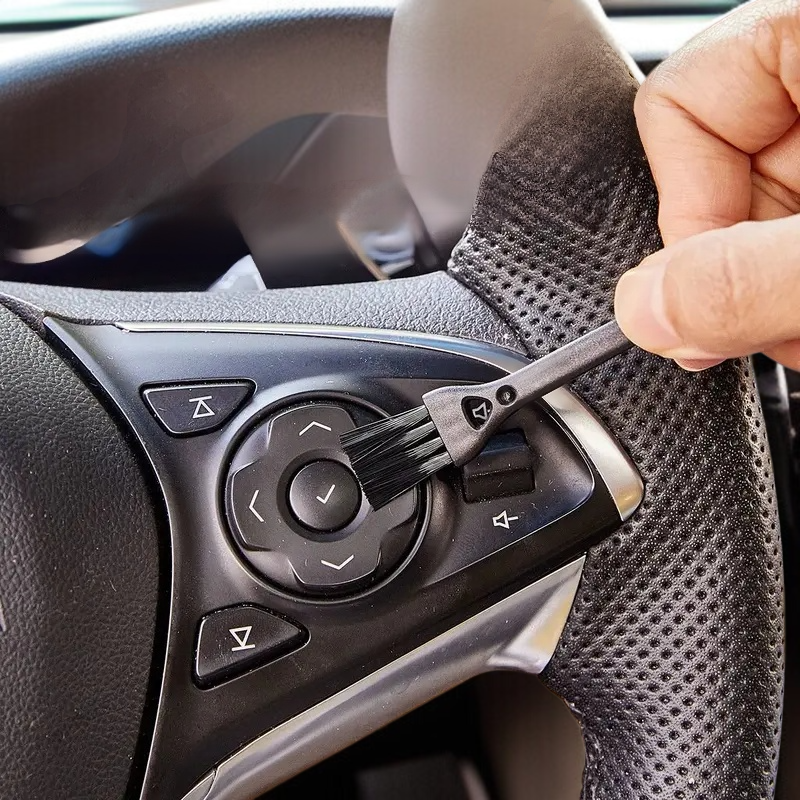 휴대용 트리플 원 홈 키보드 청소 브러시 차량용 틈새 청소 브러시 틈새 렌즈와 에어컨 송풍구를 청소하는 편리한 도구