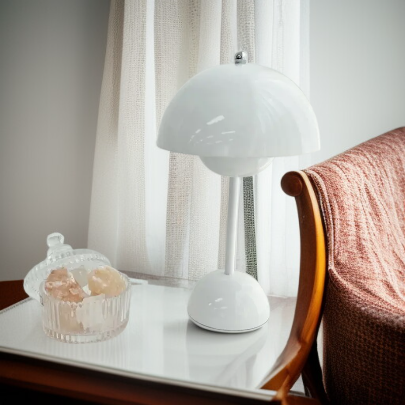 Lámpara de ambiente Vivid Mood Lenaenergy en forma de maceta de flor