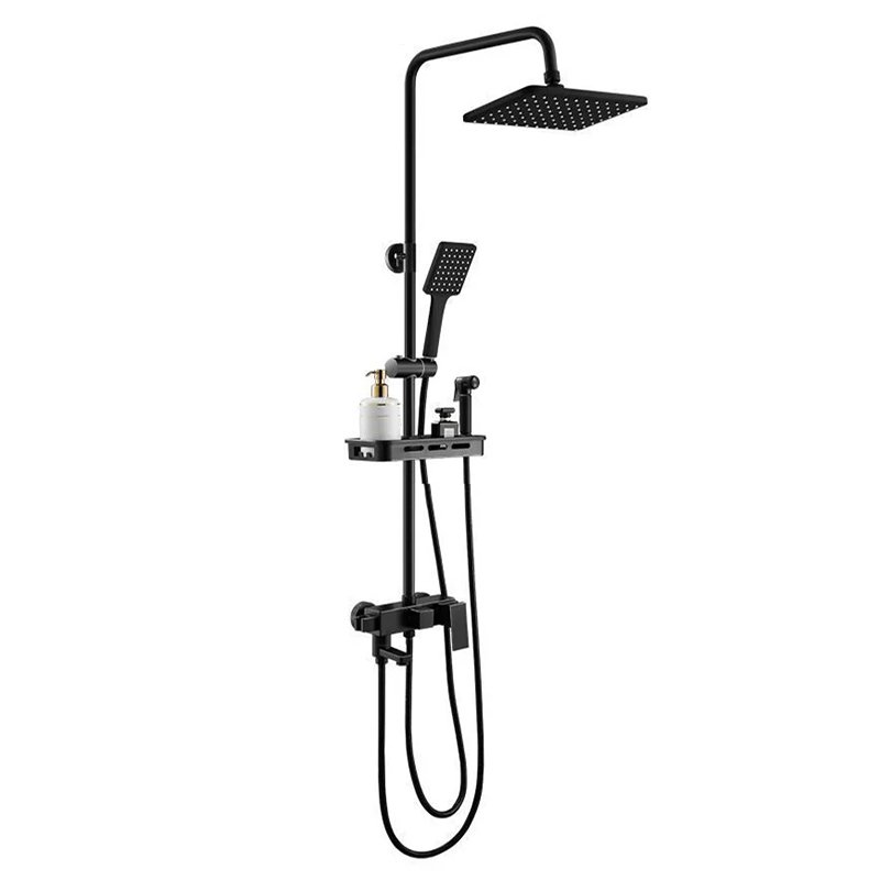 ชุดฝักบัวอาบน้ำในห้องน้ำ