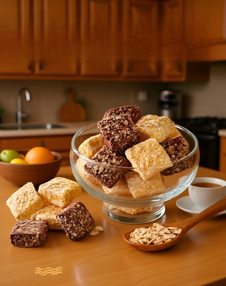 부드러운 식감의 밀크 오트밀 쿠키