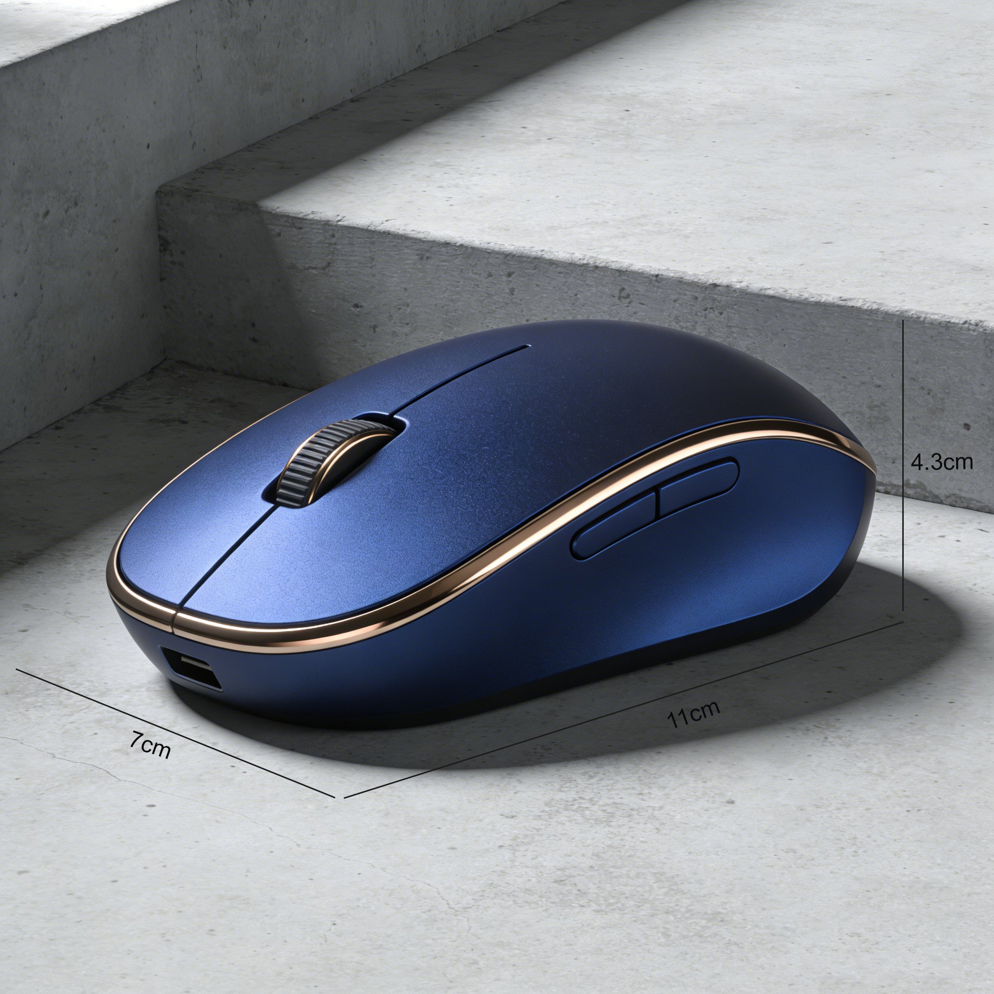 ワイヤレス静音マウス