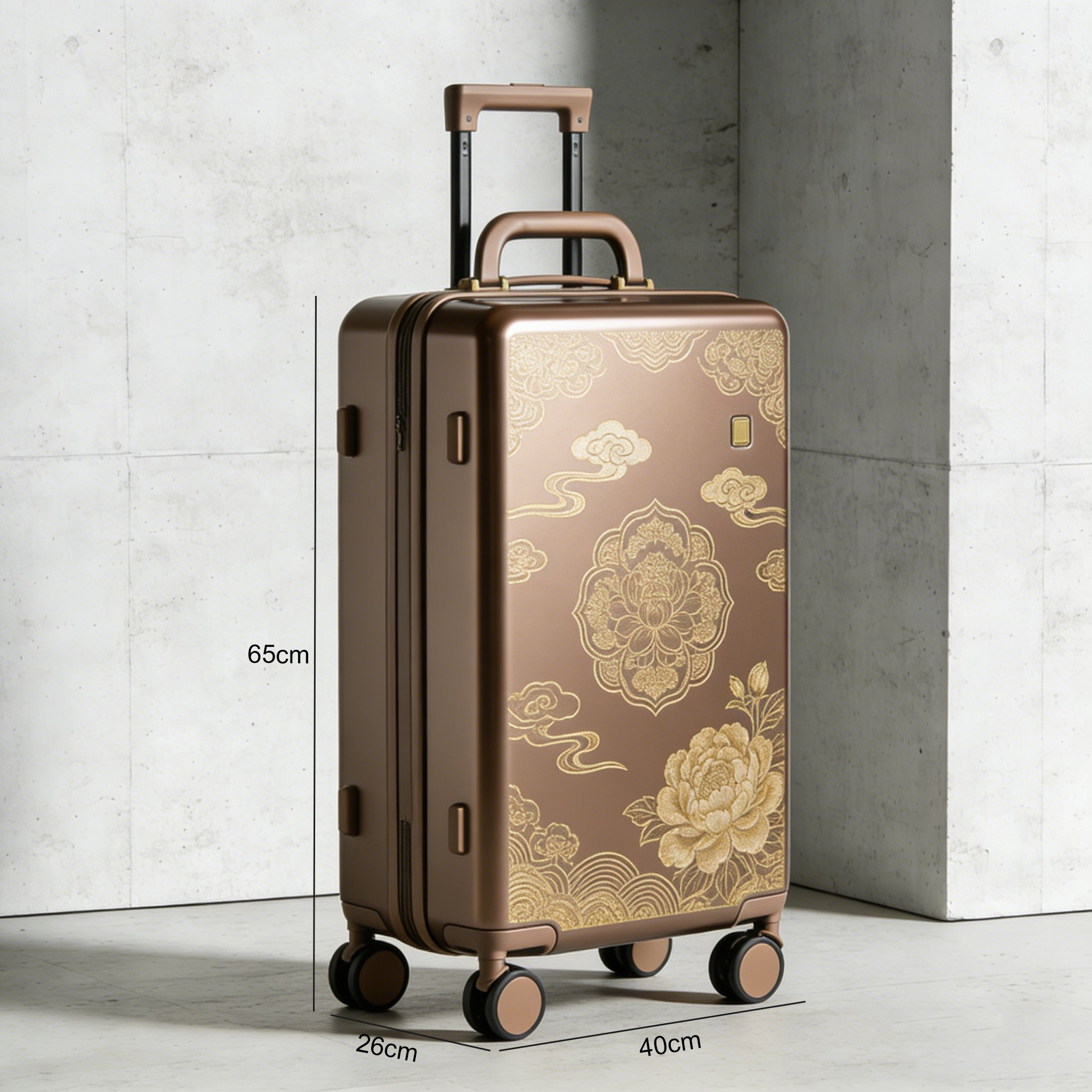 キャリーバッグの収納スペースと内装