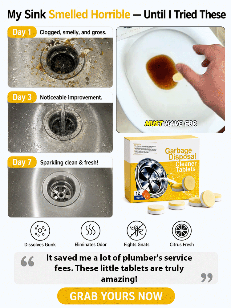 Powerful Drain Cleaning Tablets