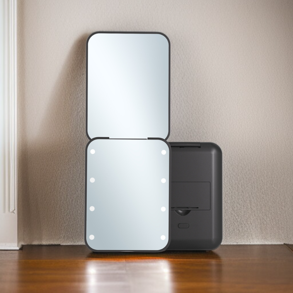 ポータブルLEDメイクアップミラー