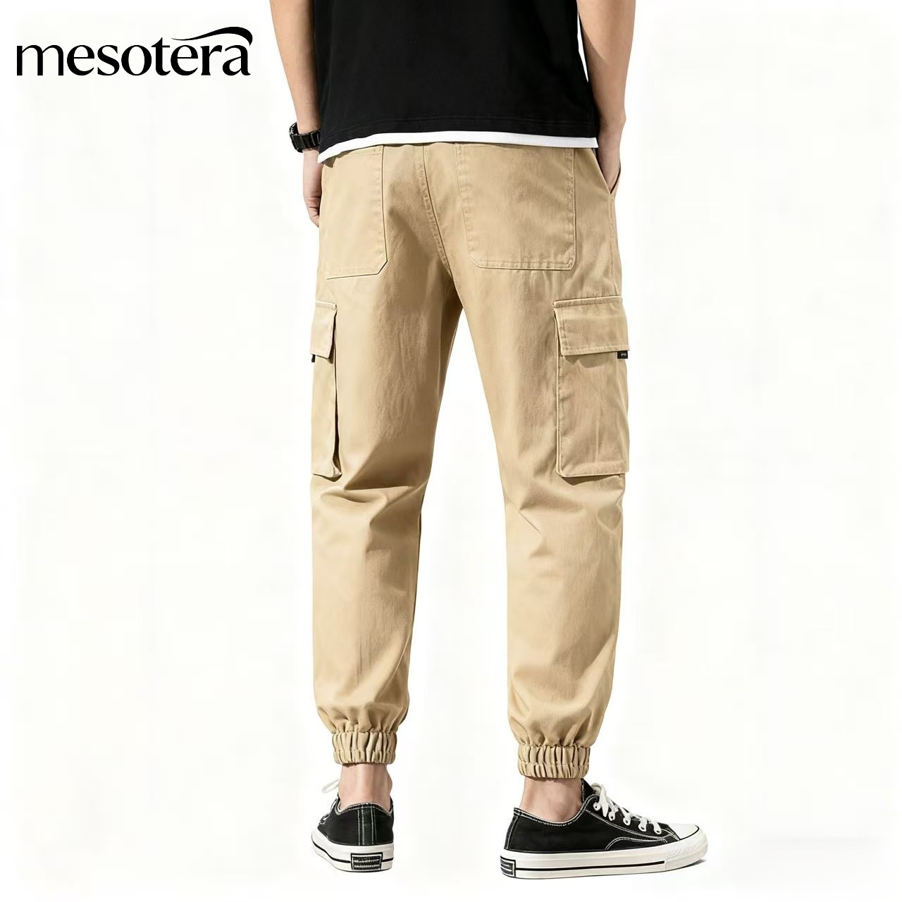 冬の暖かさを追求した厚手のロングパンツ、テーパードカフスのメンズカーゴパンツが登場