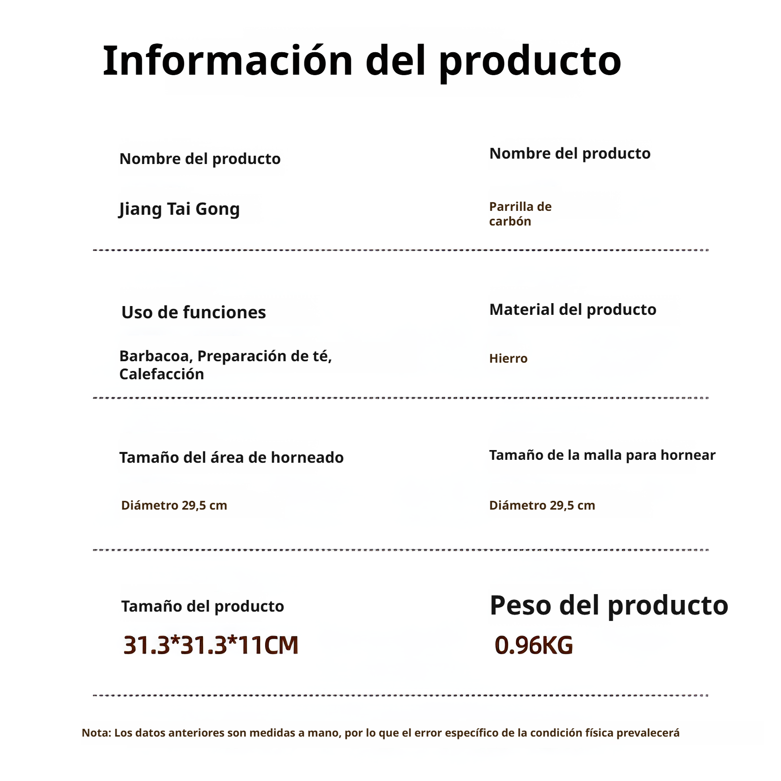 Barbacoa portátil para reuniones al aire libre