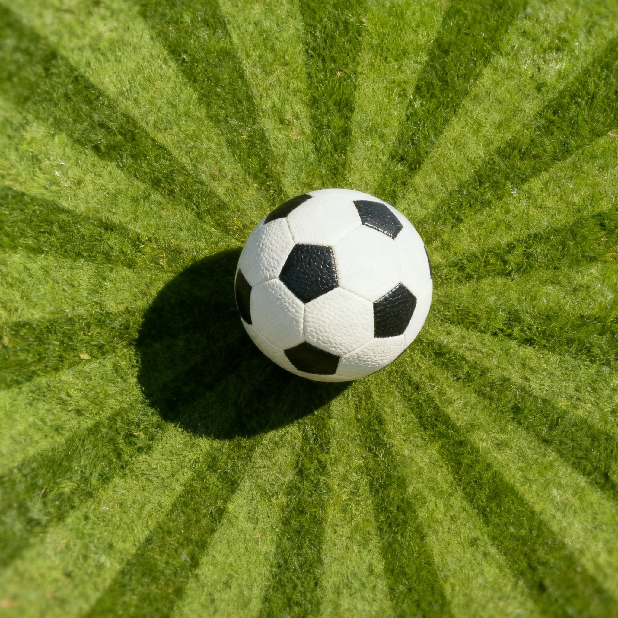 합성가죽 축구공 세부 디자인