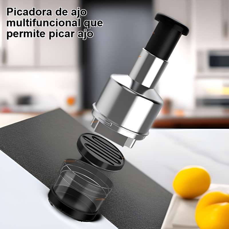 Picadora de ajo multifuncional