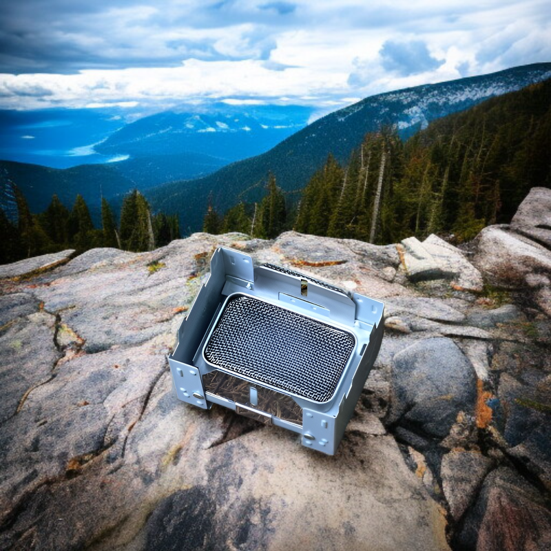 캠핑용 휴대용 고체 알코올 스토브