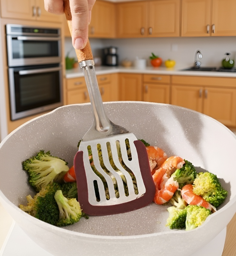 실리콘 주걱의 디테일과 내구성